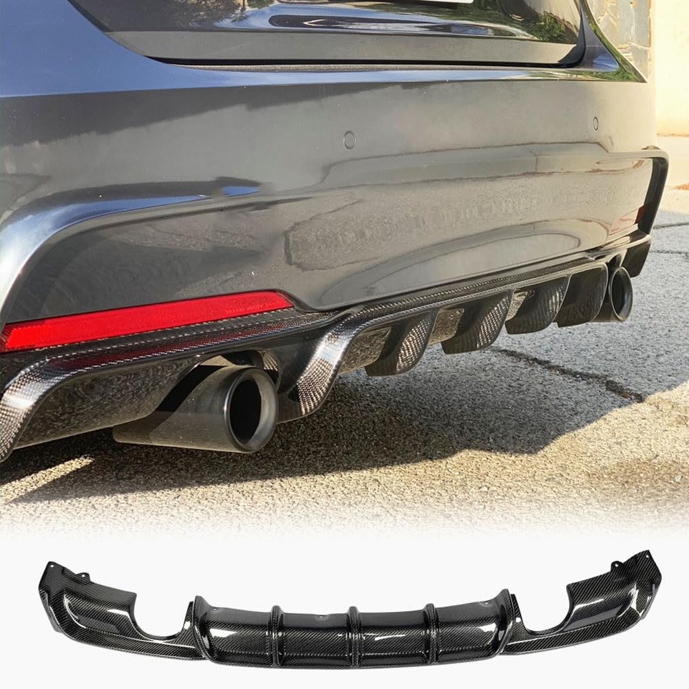 Amazon.com: Carbon Fiber Rear Diffuser Compatible with 2012-2018